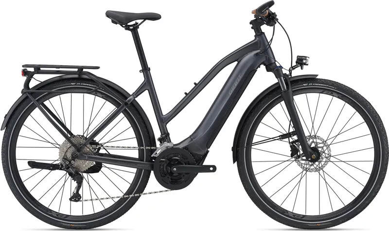 Giant Explore E+ 1 625 STA  Electric Bike 2021 in Gunmetal Black
