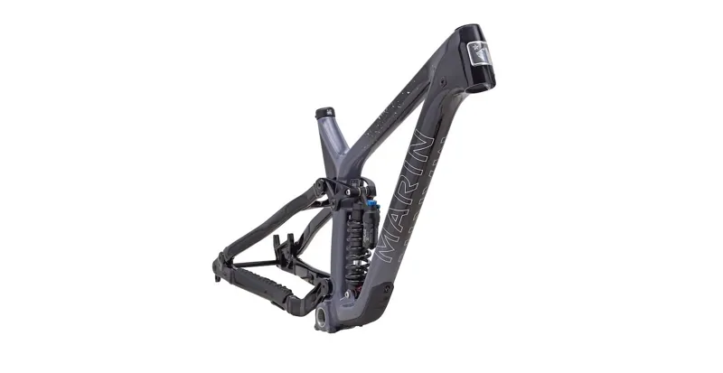 Marin Rift Zone 29in Carbon XR Full Suspension Mountain Bike 2025 in Gloss Grey/Carbon-3