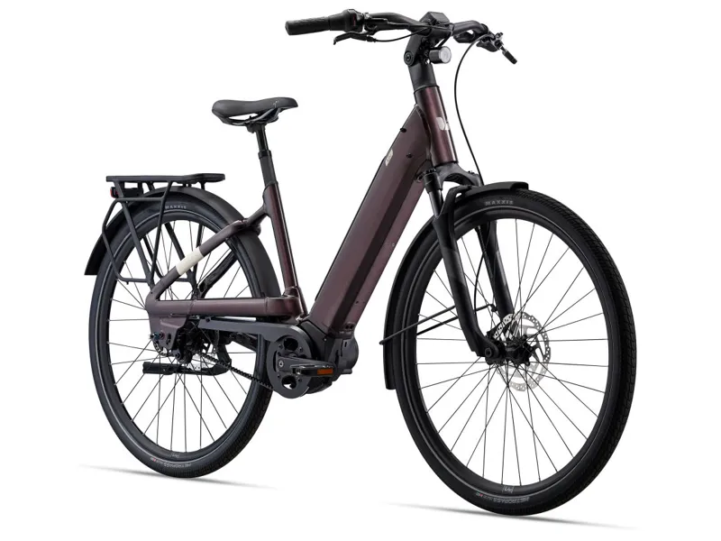 Liv Allure E+ 1 Electric Hybrid Bike 2022 in Rosewood-1