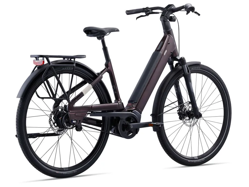 Liv Allure E+ 1 Electric Hybrid Bike 2022 in Rosewood-2