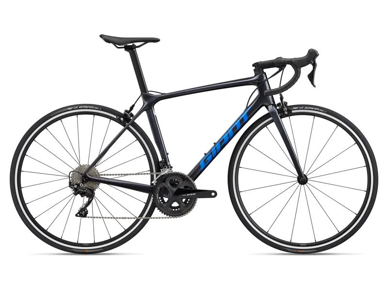 Giant TCR Advanced 2-Pro Compact Road Bike 2023 in Cold Iron
