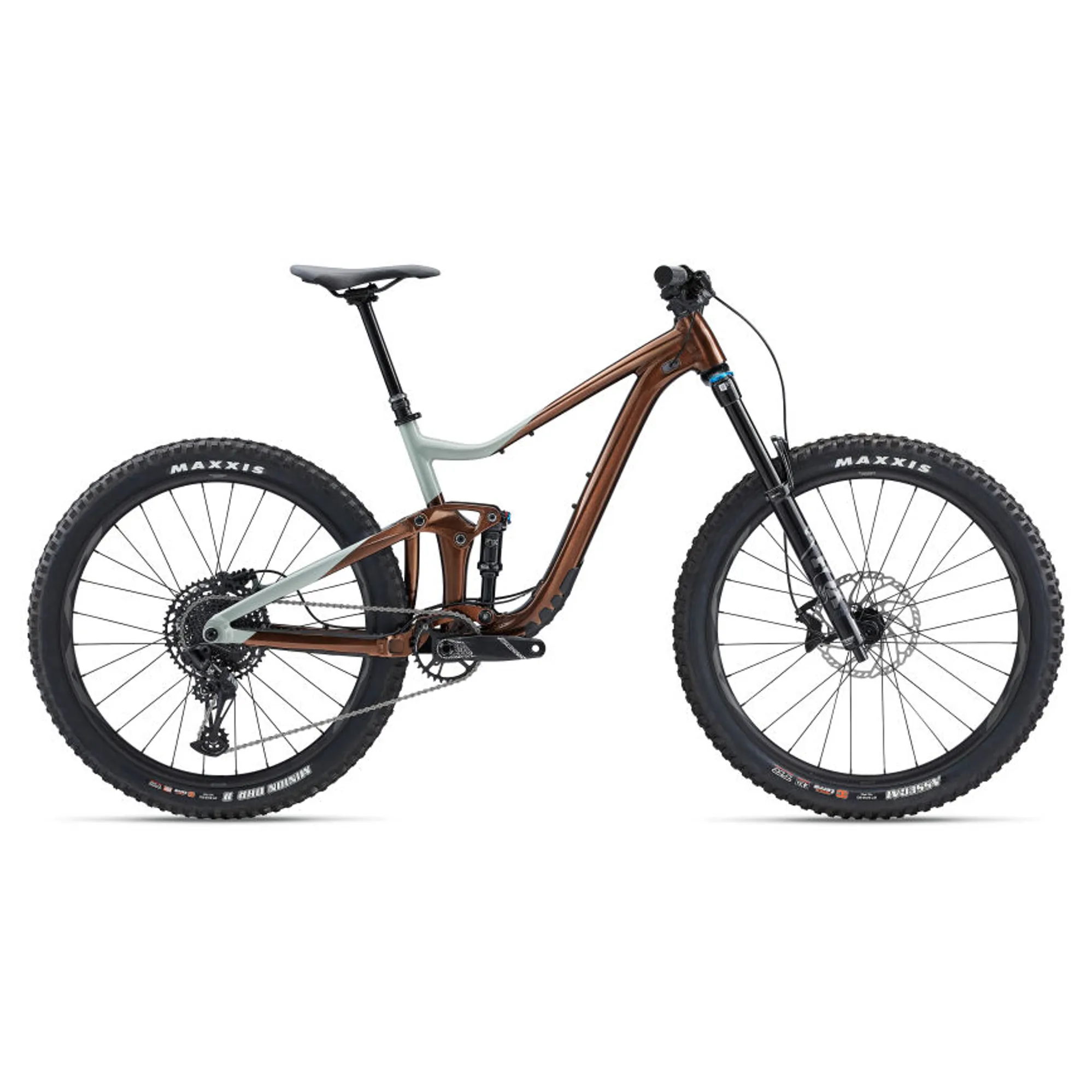 Giant Trance X Full Suspension Mountain Bike 2023 in Hematite