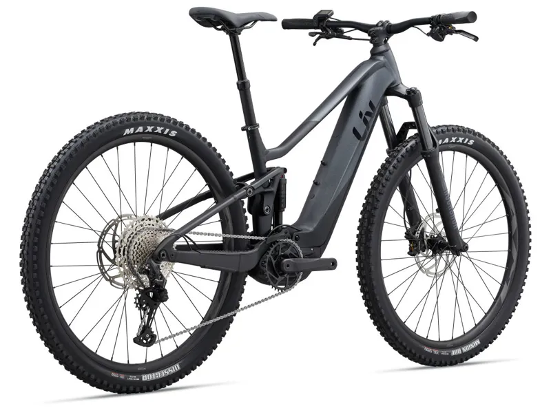 Liv Embolden E+ 1 Pro Full Suspension Electric Mountain Bike 2025 in Black Diamond-2