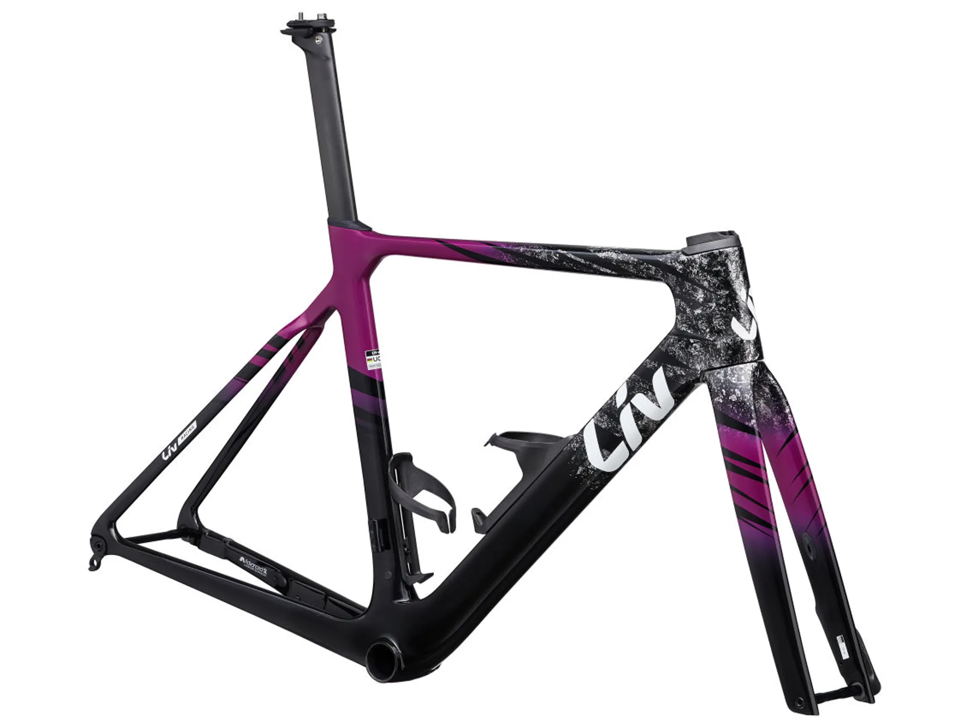 Liv EnviLiv Advanced SL-Frameset Road Bike 2023 in Aubergine