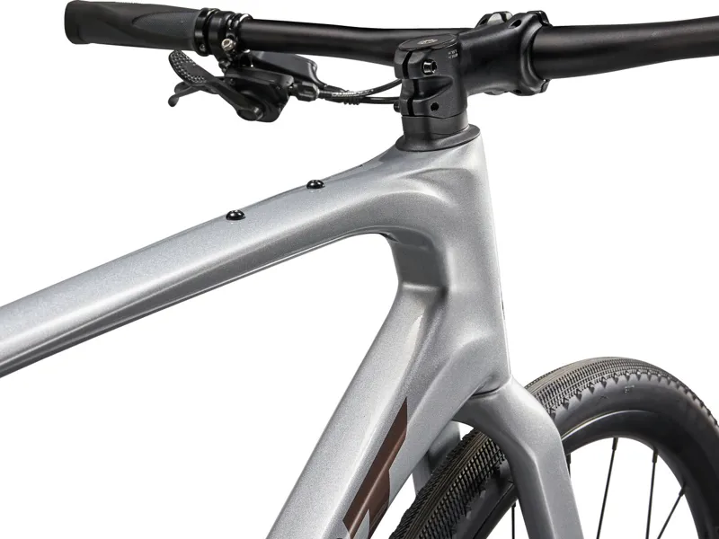 Giant FastRoad AR Advanced 1 Hybrid Bike 2023 in Silver-5