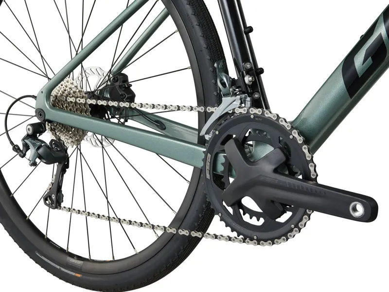 Giant FastRoad AR Advanced 2 Hybrid Bike 2024 in Misty Forest-3