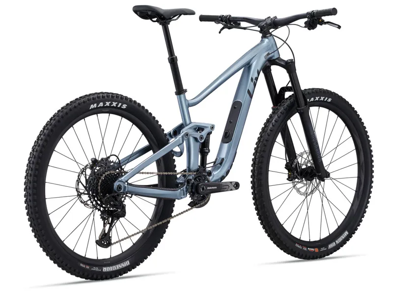 Liv Intrigue LT 2 Full Suspension Mountain Bike 2023 in Aged Denim-2