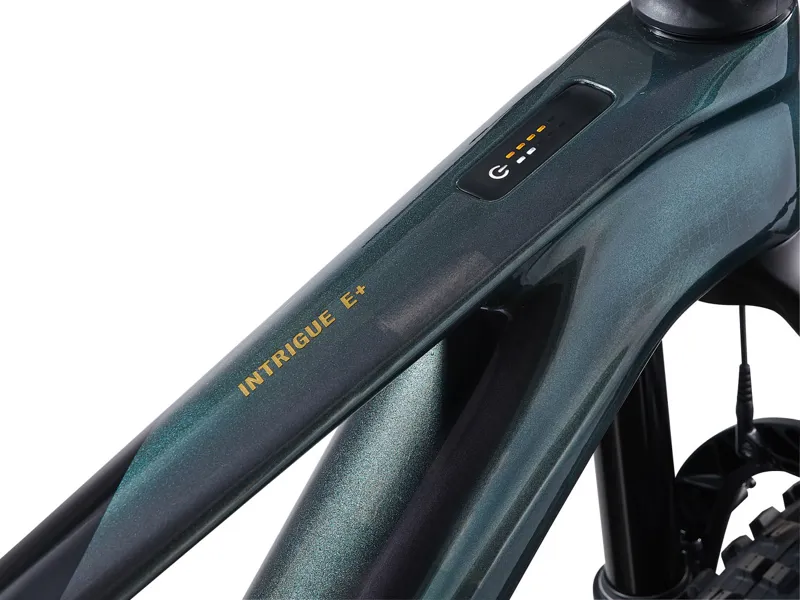 Liv Intrigue X Advanced E+ EL 1 Full Suspension Electric Mountain Bike 2024 in Airglow/Black-4