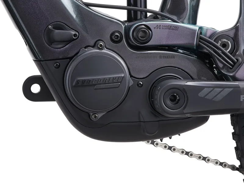 Liv Intrigue X Advanced E+ EL 1 Full Suspension Electric Mountain Bike 2024 in Airglow/Black-5