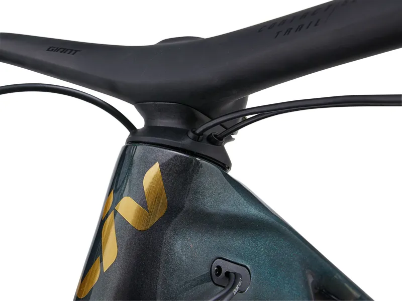 Liv Intrigue X Advanced E+ EL 1 Full Suspension Electric Mountain Bike 2024 in Airglow/Black-7