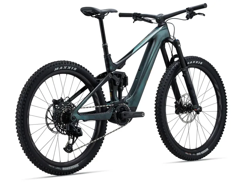Liv Intrigue X Advanced E+ EL 1 Full Suspension Electric Mountain Bike 2024 in Airglow/Black-2