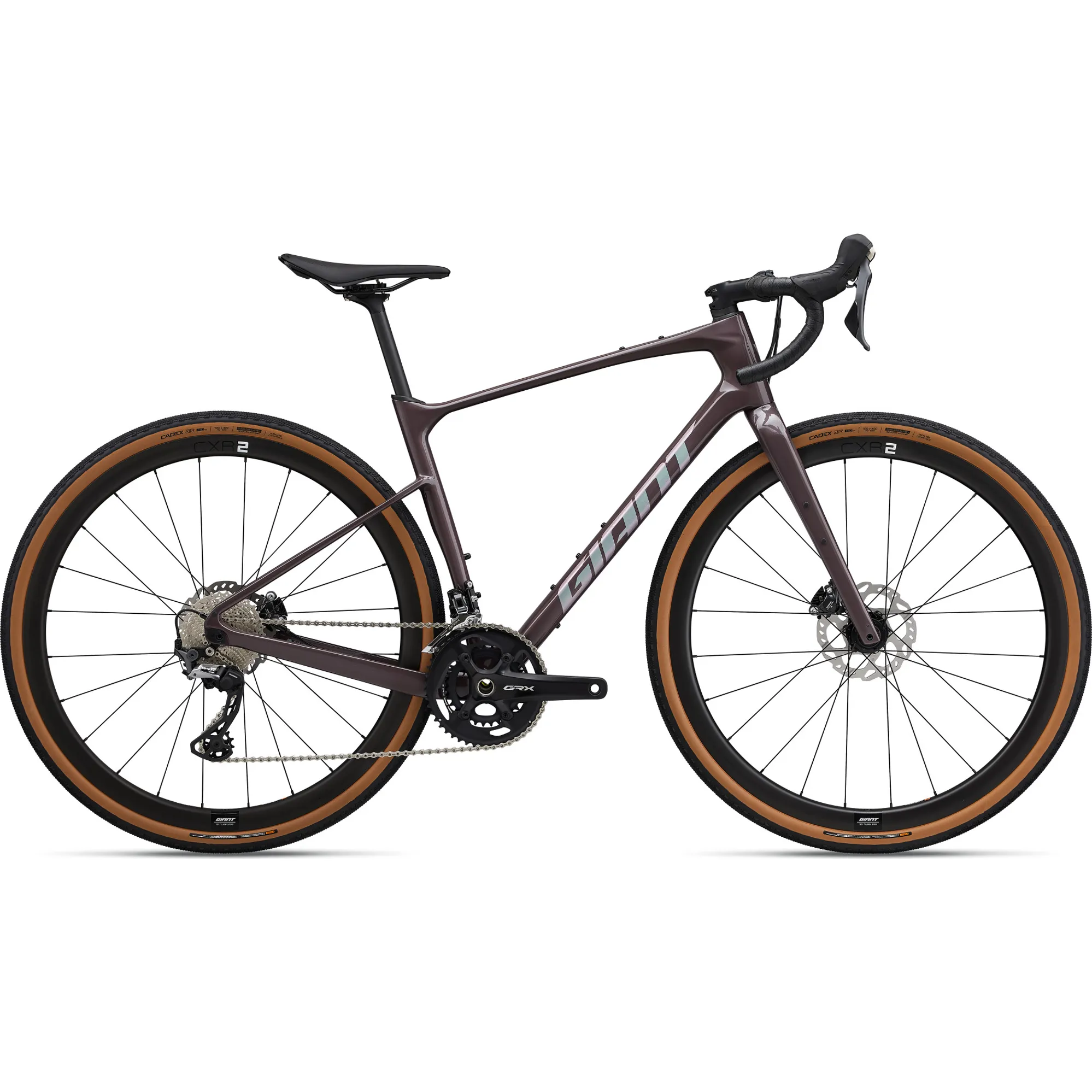 Giant Revolt Advanced Gravel Bike 2023 in Charcoal Plum