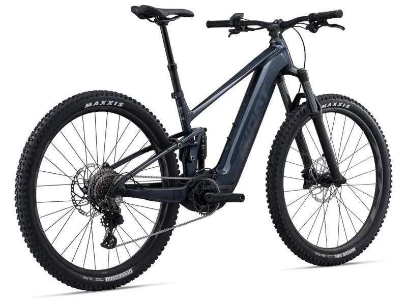 Giant Stance E+ 1 Full Suspension Electric Mountain Bike 2025 in Cold Iron-1