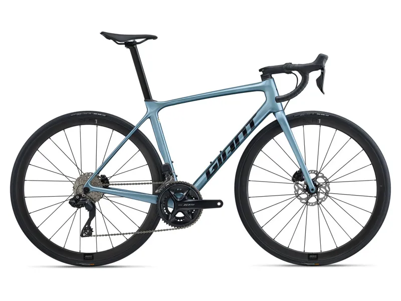 Giant TCR Advanced Pro 1 Disc-Di2 Road Bike 2023 in Aged Denim