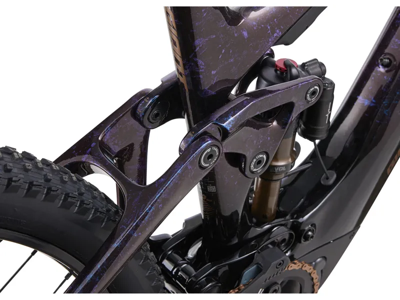 Giant Trance X Advanced E+ EL 0 Full Suspension Electric Mountain Bike 2024 in Mirage/Black-6