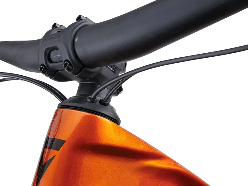 Giant Trance X Advanced E+ EL 2 Full Suspension Electric Mountain Bike 2023 in Amber Glow/Cordovan-7