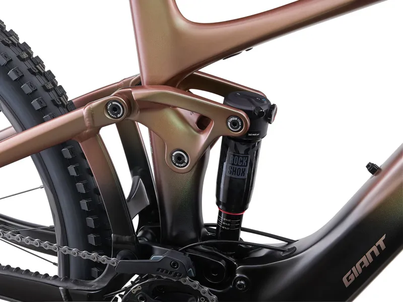 Giant Trance X Advanced E+ EL 3 Full Suspension Electric Mountain Bike 2023 in Messier/Panther-5