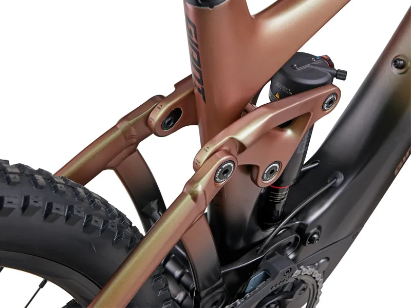 Giant Trance X Advanced E+ EL 3 Full Suspension Electric Mountain Bike 2023 in Messier/Panther-6