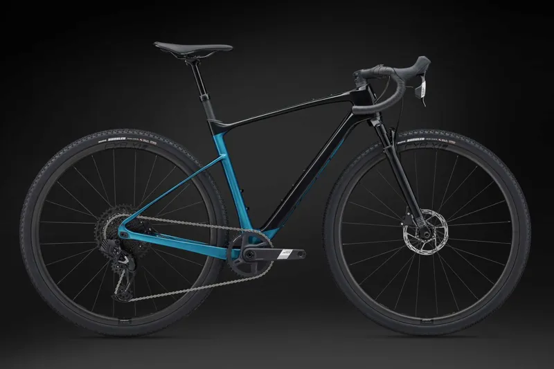 Giant Revolt X Advanced Pro 2 Gravel Bike 2025 in Black/Sea Sparkle-6
