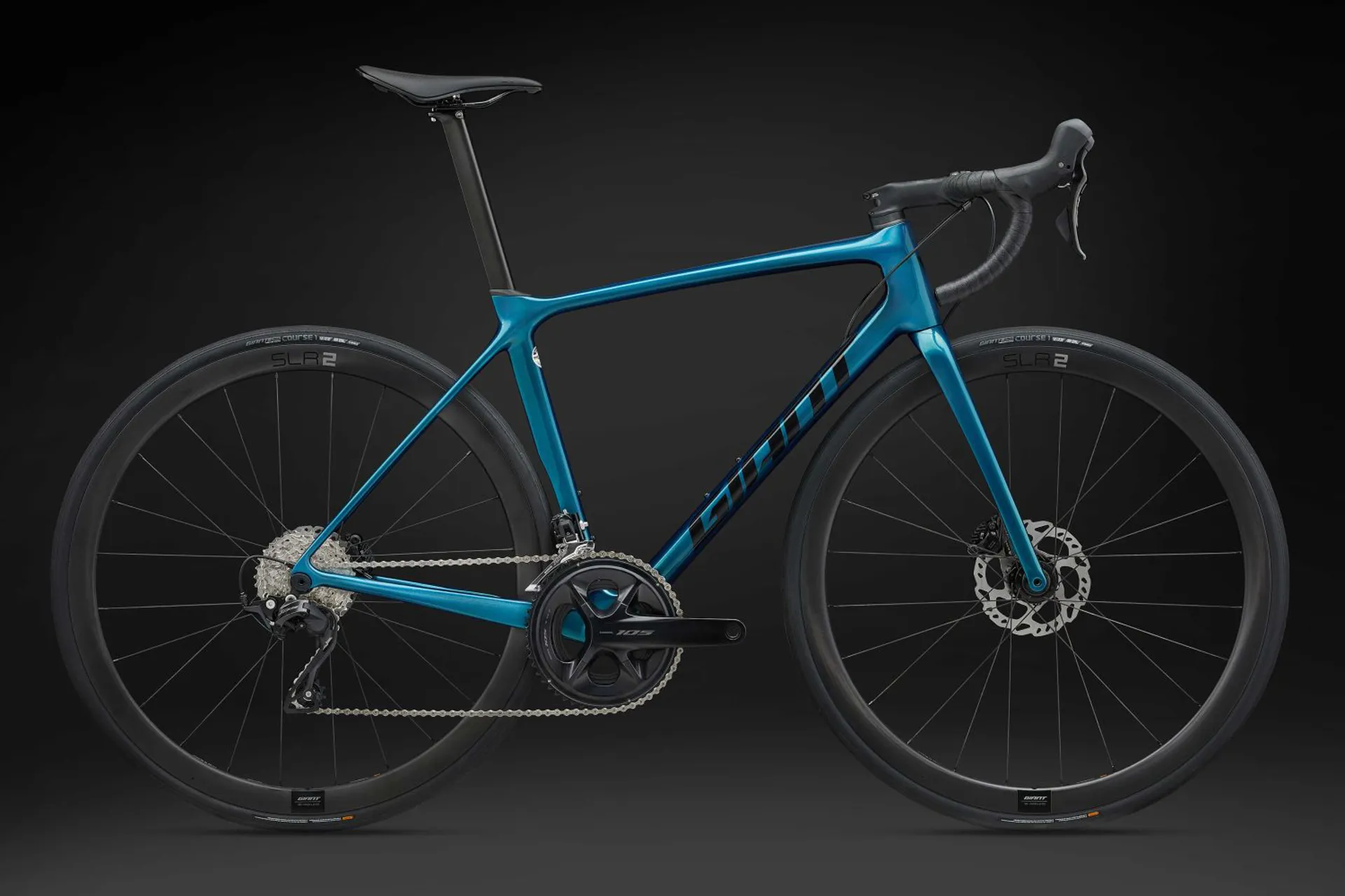 Giant TCR Advanced Pro Disc Performance Road Bike 2024 in Sea