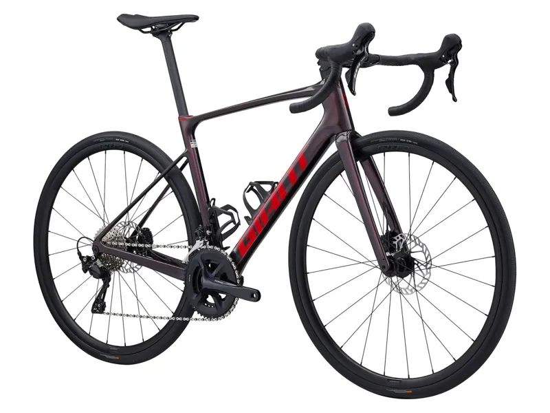 Giant Defy Advanced 2 Road Bike 2024 in Tiger Red-1