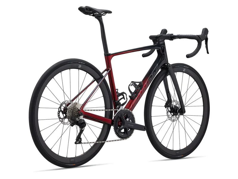 Giant Defy Advanced Pro 2 Road Bike 2024 in Carbon/Sangria-1