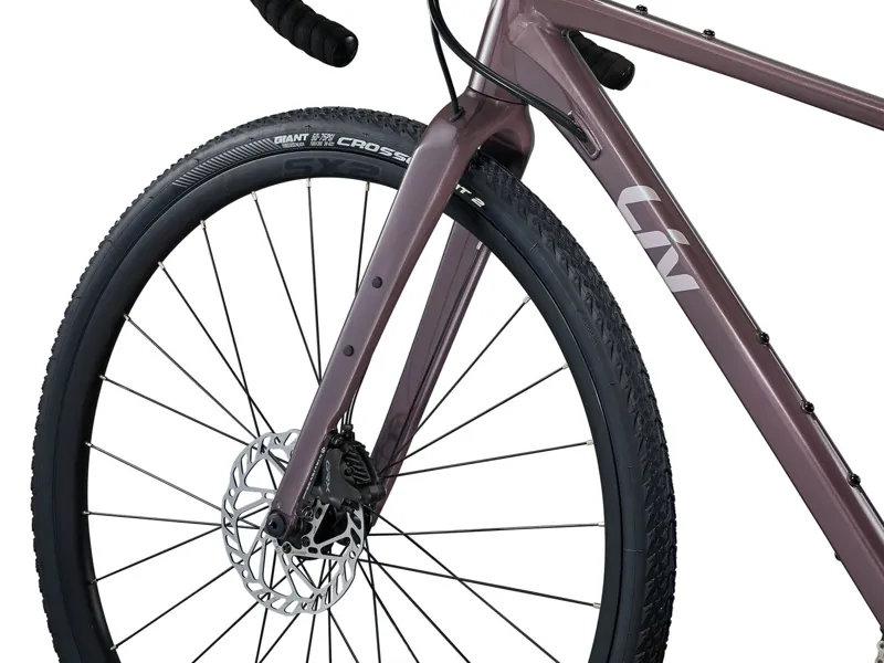 Liv Devote 1 Gravel Bike 2025 in Charcoal Plum-3