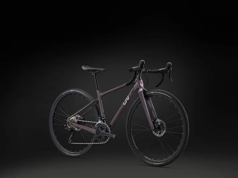 Liv Devote 1 Gravel Bike 2025 in Charcoal Plum-7