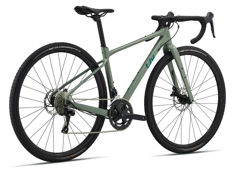 Liv Devote 2 Gravel Bike 2025 in Shale Green-1