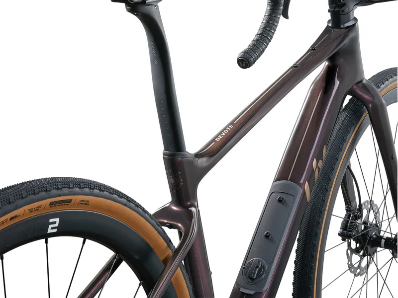 Liv Devote Advanced 0 Gravel Bike 2025 in Tiger Red-4