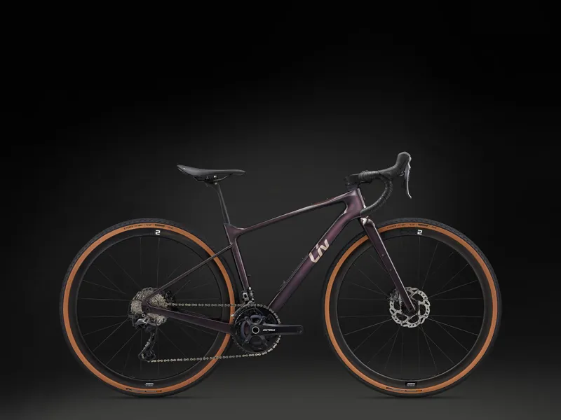 Liv Devote Advanced 0 Gravel Bike 2025 in Tiger Red-6