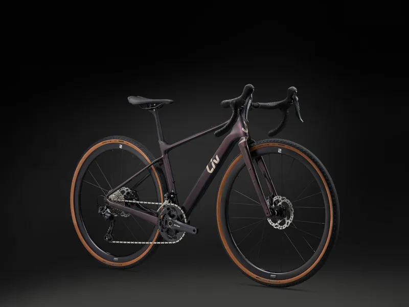 Liv Devote Advanced 0 Gravel Bike 2025 in Tiger Red-7