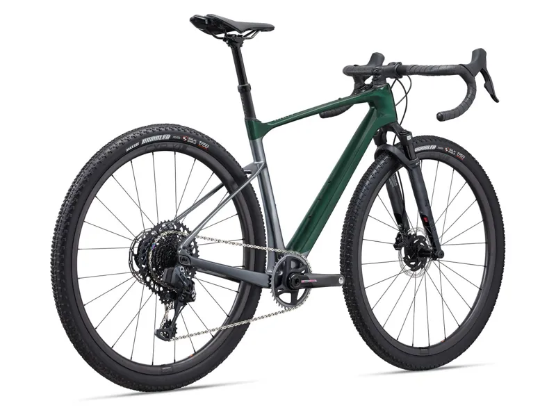 Giant Revolt X Advanced Pro 0 Gravel Bike 2025 in Kelp Forest/Charcoal-2