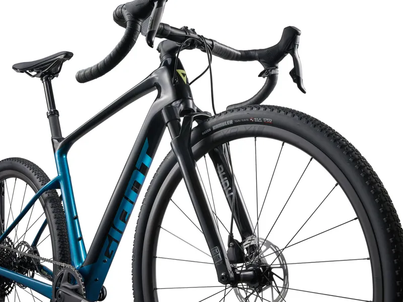 Giant Revolt X Advanced Pro 2 Gravel Bike 2025 in Black/Sea Sparkle-3