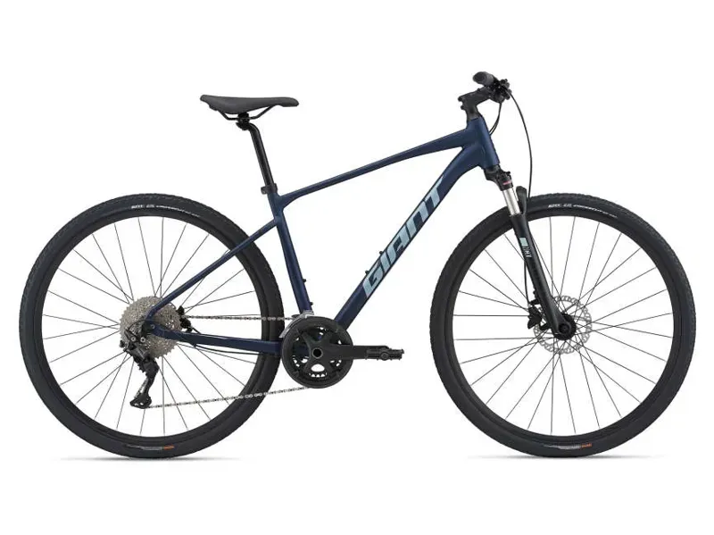 ONE OFF Giant Roam 1 Disc Hybrid Bike Small 2021 in Blue Navy 