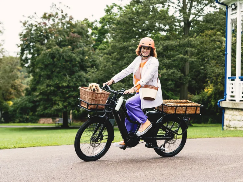 Momentum PakYak E+ Electric Cargo Bike 2025 in Ink Blue-5