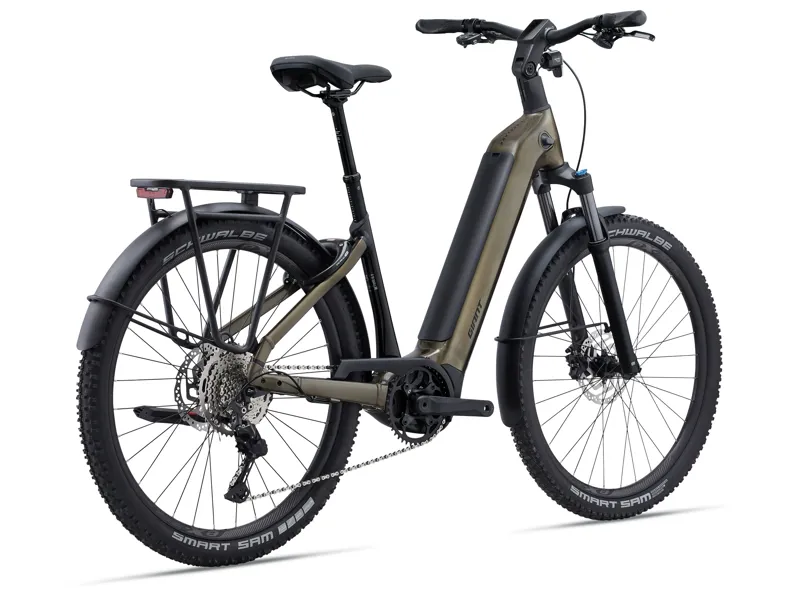 Giant AnyTour X E+ 3 Electric Hybrid Bike 2025 in Pyrite Brown-1