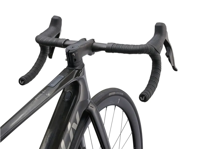 Liv Avail Advanced E+ Elite 0 Women's Electric Road Bike 2025 in Gloss Raw Carbon/Matte Raw Carbon-6