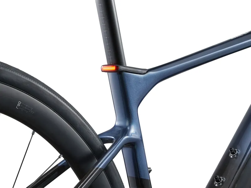 Liv Avail Advanced E+ Elite 1 Women's Electric Road Bike 2025 in Ice Age/Carbon smoke-7