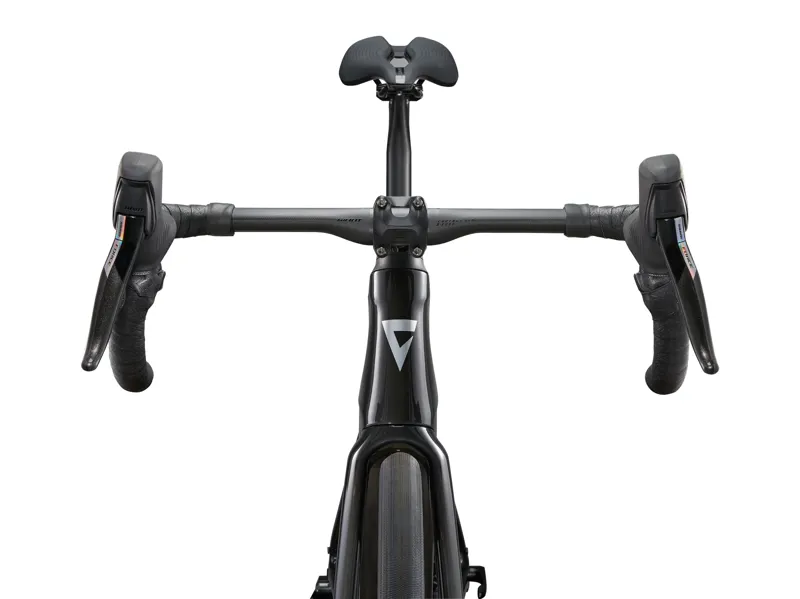 Giant Defy Advanced E+ Elite 1 Electric Road Bike 2025 in Gloss Raw Carbon/Black-3