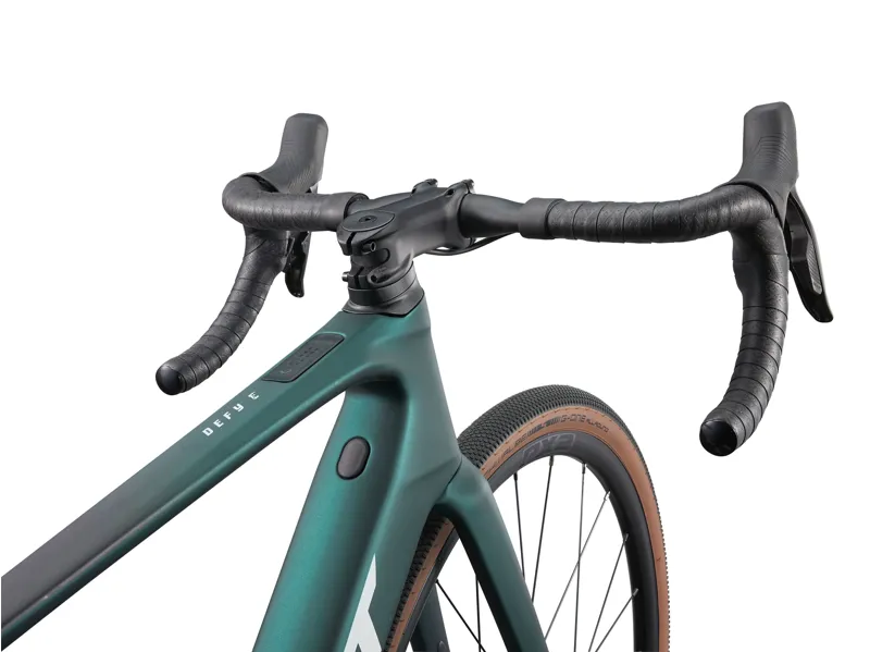 Giant Defy Advanced E+ Elite AR Electric Road Bike 2025 in Matte Kelp Forest/Black-5