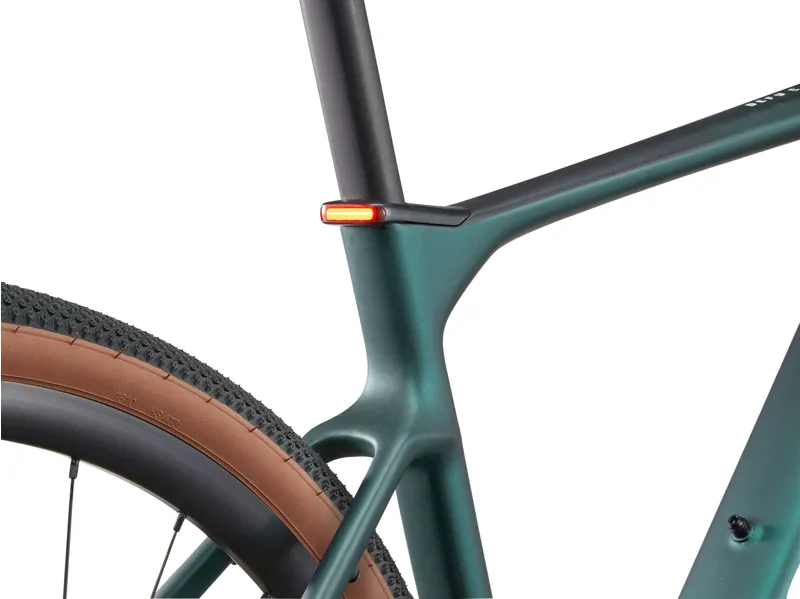 Giant Defy Advanced E+ Elite AR Electric Road Bike 2025 in Matte Kelp Forest/Black-10