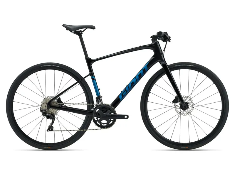 ONE OFF Giant FastRoad Advanced 1 Hybrid Bike Small 2024 in Black