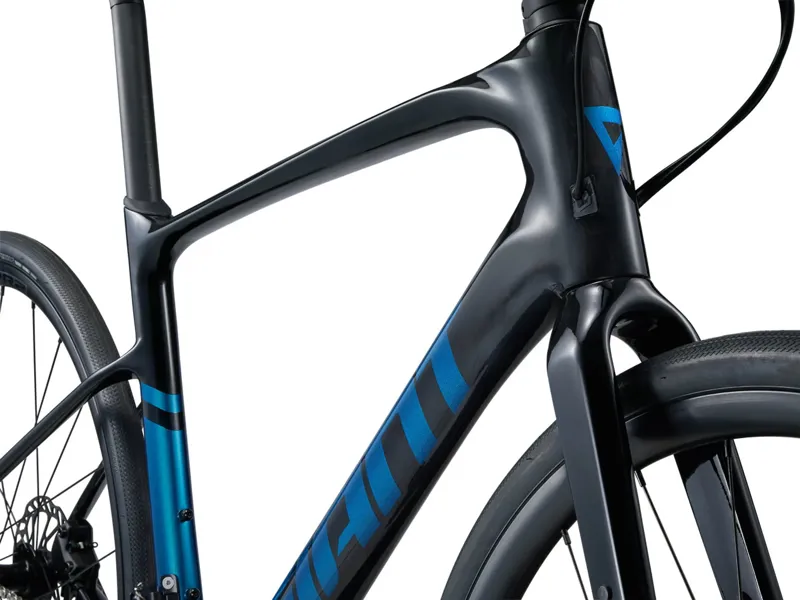 ONE OFF Giant FastRoad Advanced 1 Hybrid Bike Small 2024 in Black-2