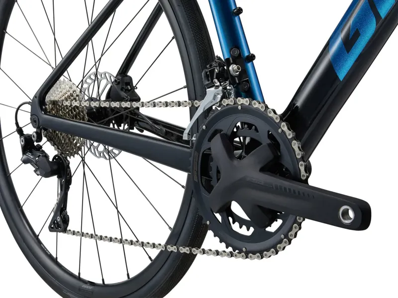 ONE OFF Giant FastRoad Advanced 1 Hybrid Bike Small 2024 in Black-4