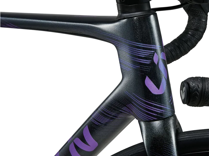 Liv Langma Advanced 1 Disc Road Bike 2024 in Black Diamond-3