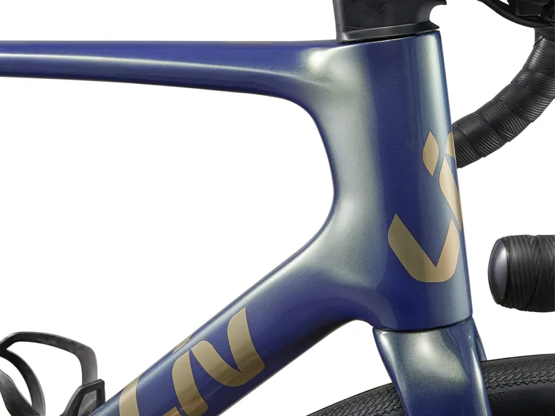 Liv Avail Advanced 0 Road Bike 2025 in Interstellar Black Chrome-3