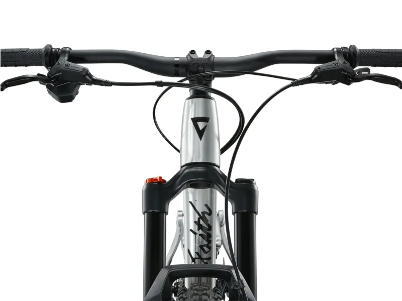 Giant Faith 24 Full Suspension Kids Mountain Bike 2026 in Raw Aluminium-10