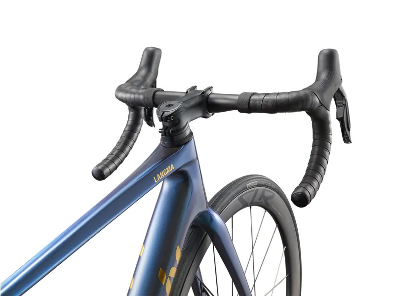 Liv Langma Advanced Pro 0 Women's Road Bike 2025 in Ocean Twilight/Chrome-8