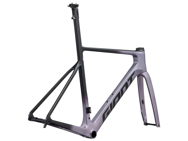 Giant Propel Advanced SL Frameset 2025 in Gloss Cosmic Dust/Carbon Smoke-2